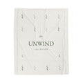 Unwind Collection Velveteen Plush Blanket