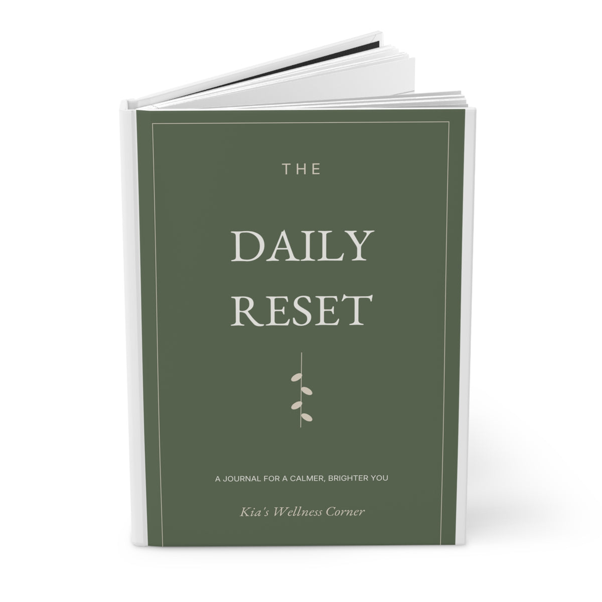 The Daily Reset Hardcover Journal